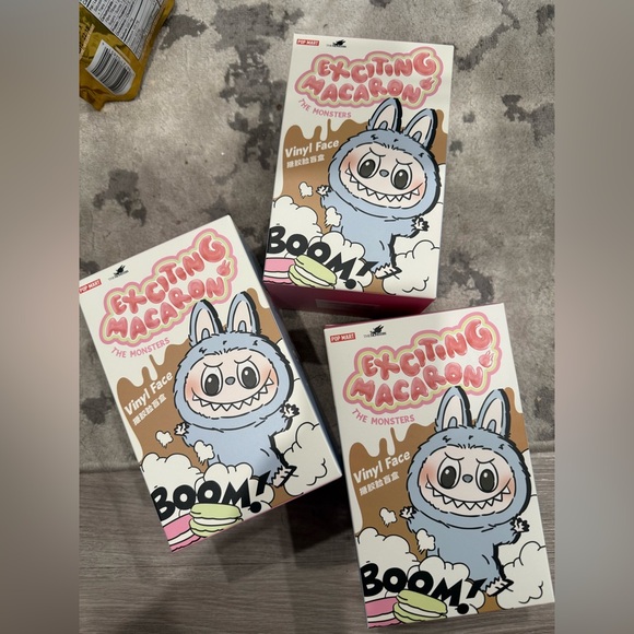 Popmart Labubu. Exciting Macaron. Soy Milk. 100 percent authentic. - Picture 4 of 5